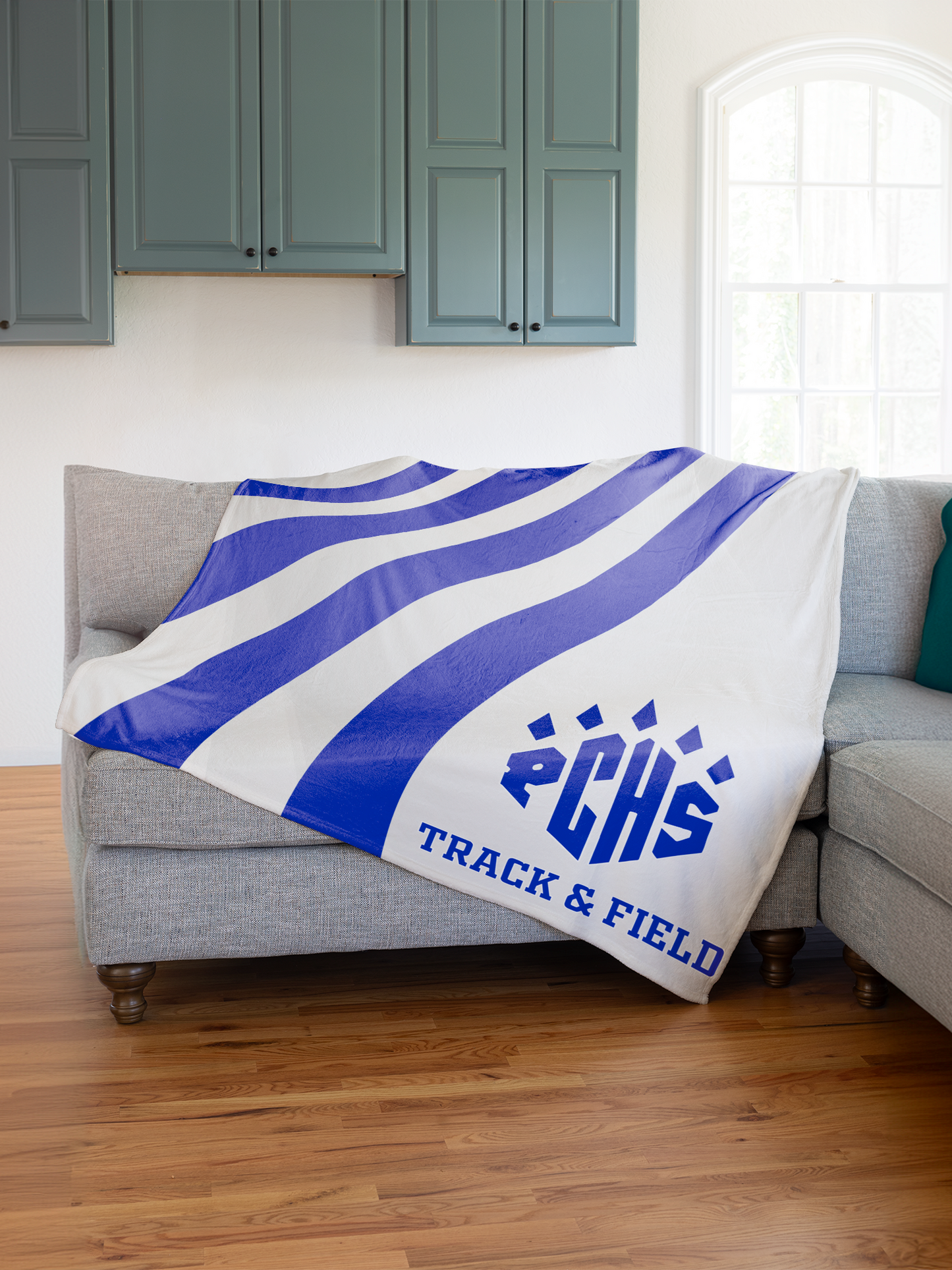 PCHS Track & Field 60"x80" Sherpa Fleece Blanket