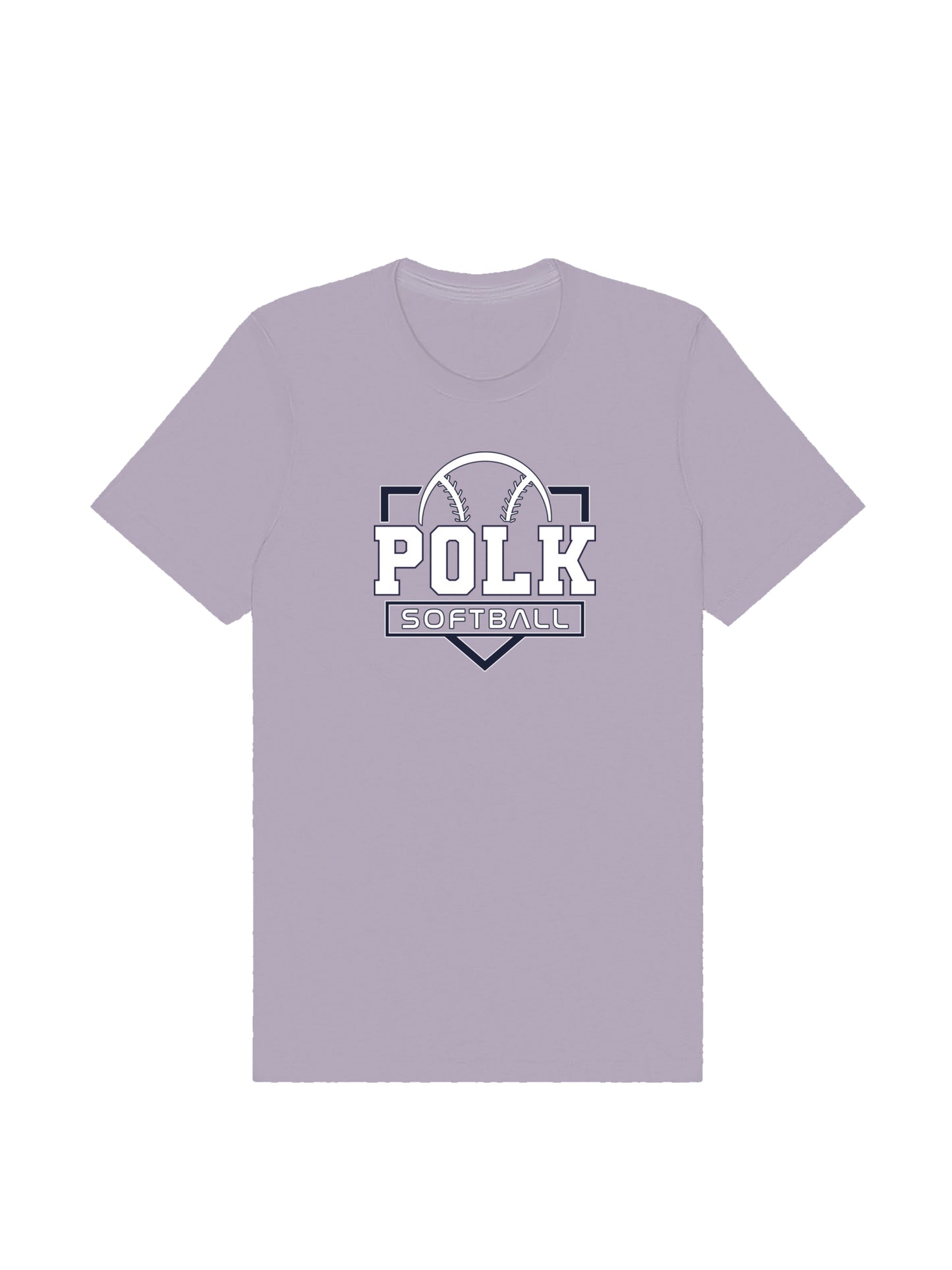 POLK Softball Logo Short Sleeve T-shirt