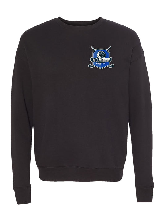 Wolverine Women's Golf Shield Logo Fleece Sweatshirt