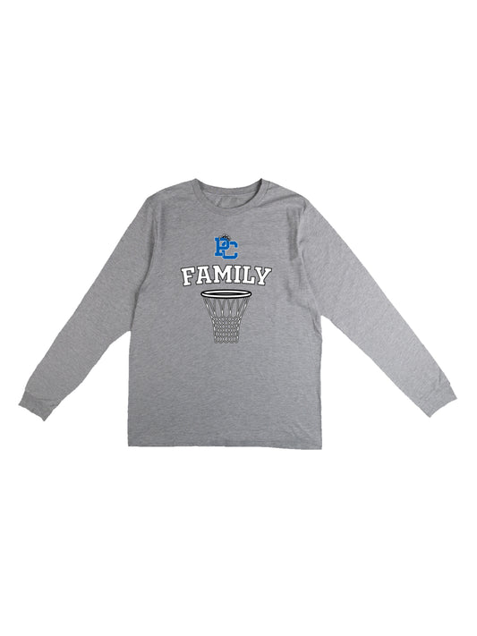 Polk County Family Basketball Net Long Sleeve T-shirt