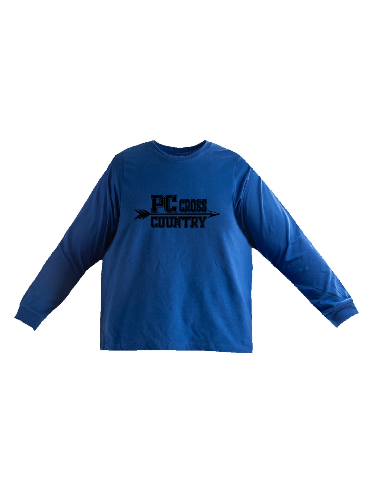 Polk County Cross Country Black Logo Long Sleeve T-shirt