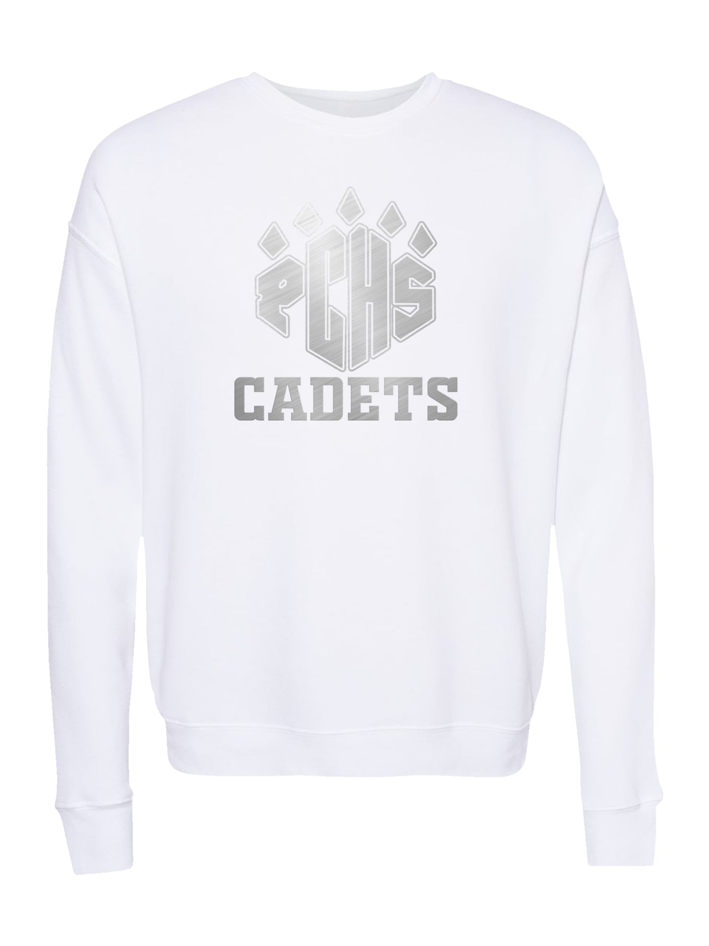 Cadets Brushed Metal Logo Unisex Fleece Sweatshirt