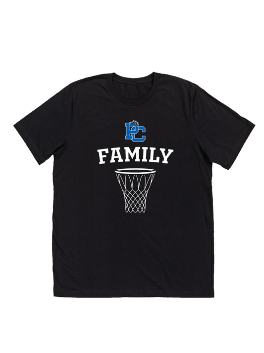 Polk County Family Basketball Net Short Sleeve T-shirt