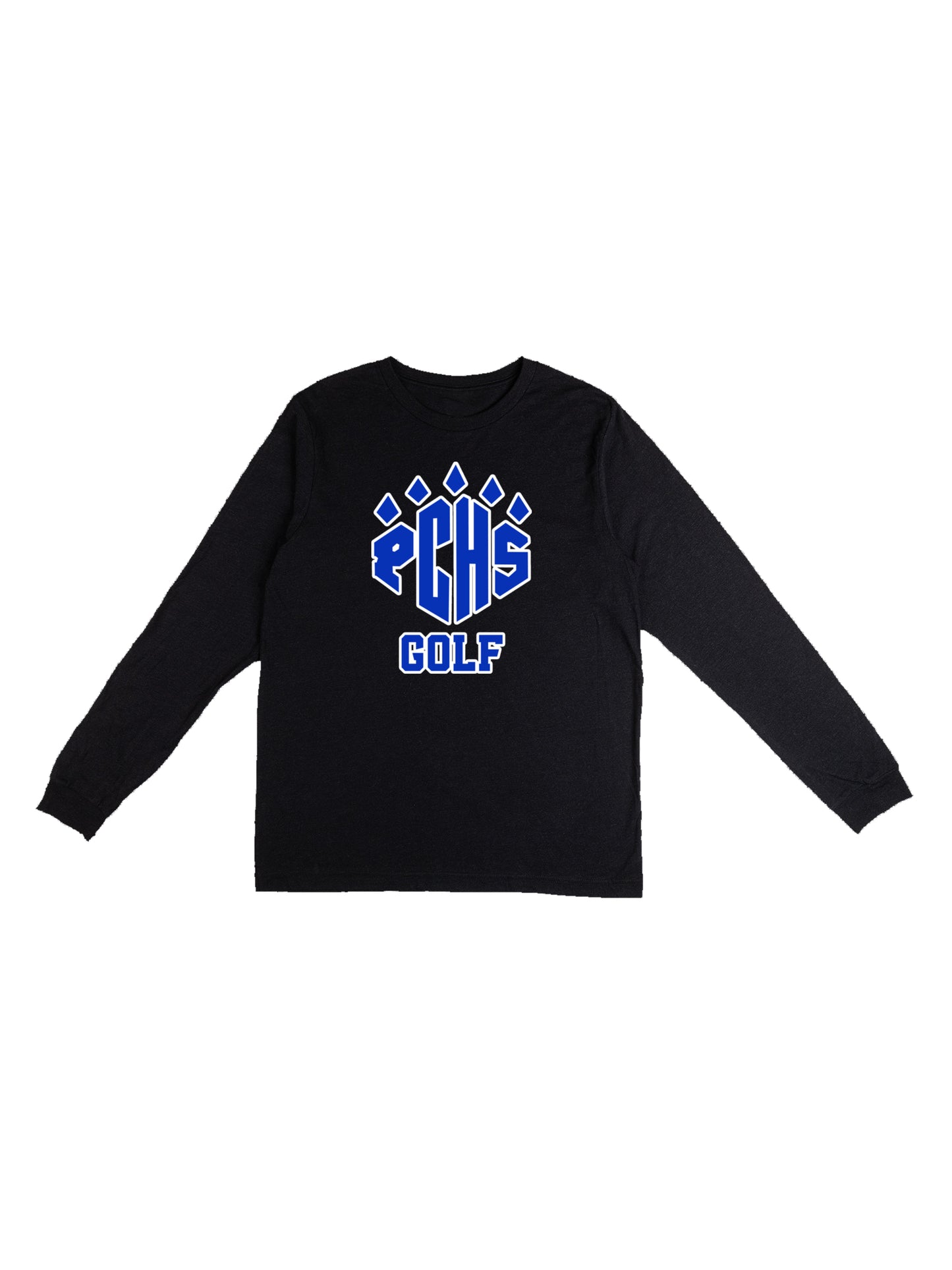 PCHS Golf Paw Logo Long Sleeve T-shirt