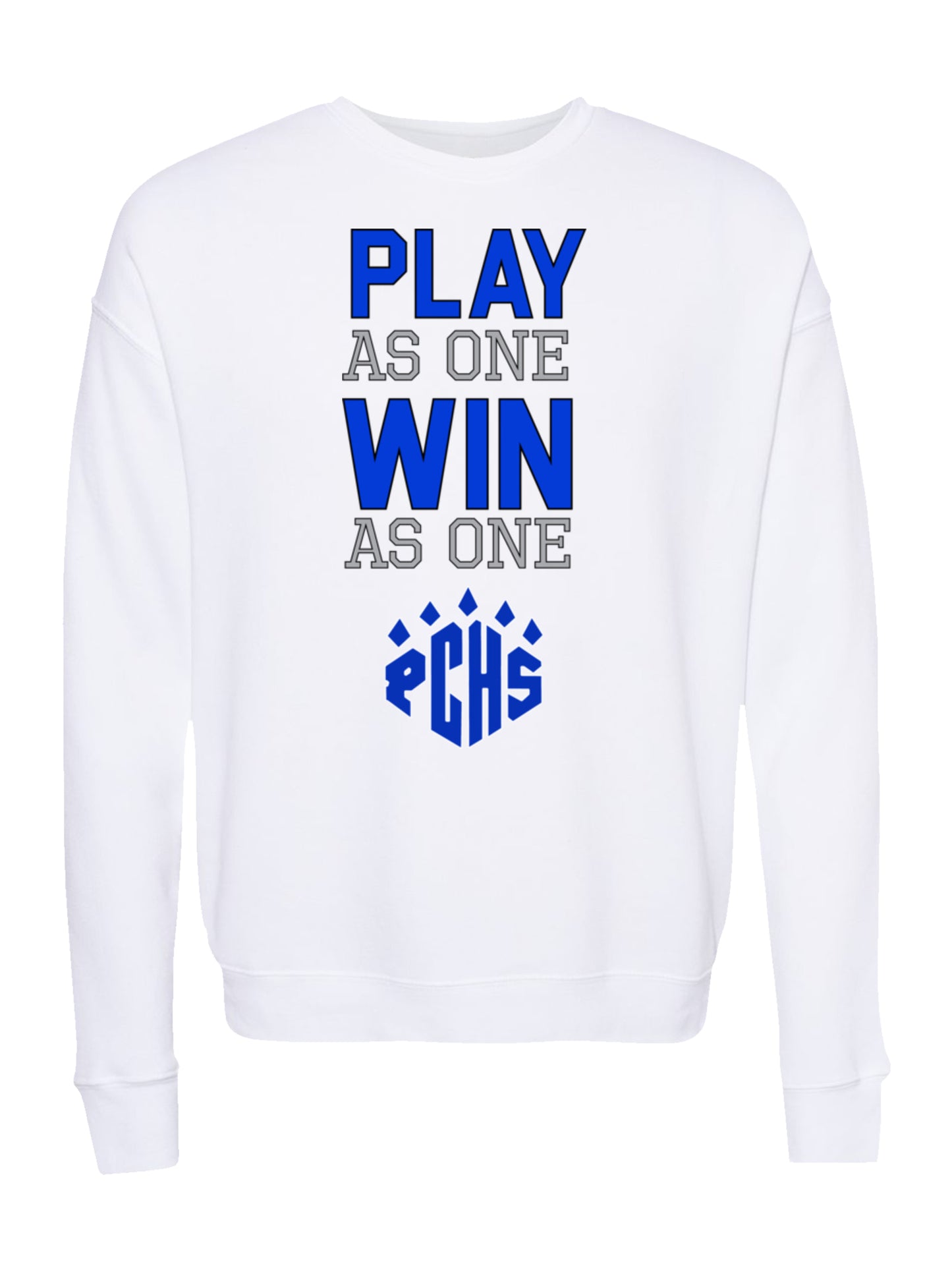 PCHS Play as One Fleece Sweatshirt