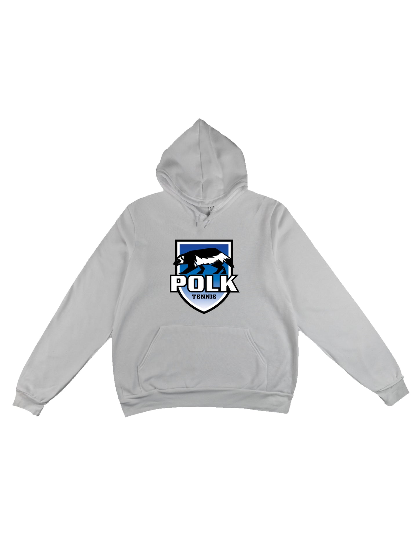 Polk County Wolverines Tennis Fleece Pullover Hoodie