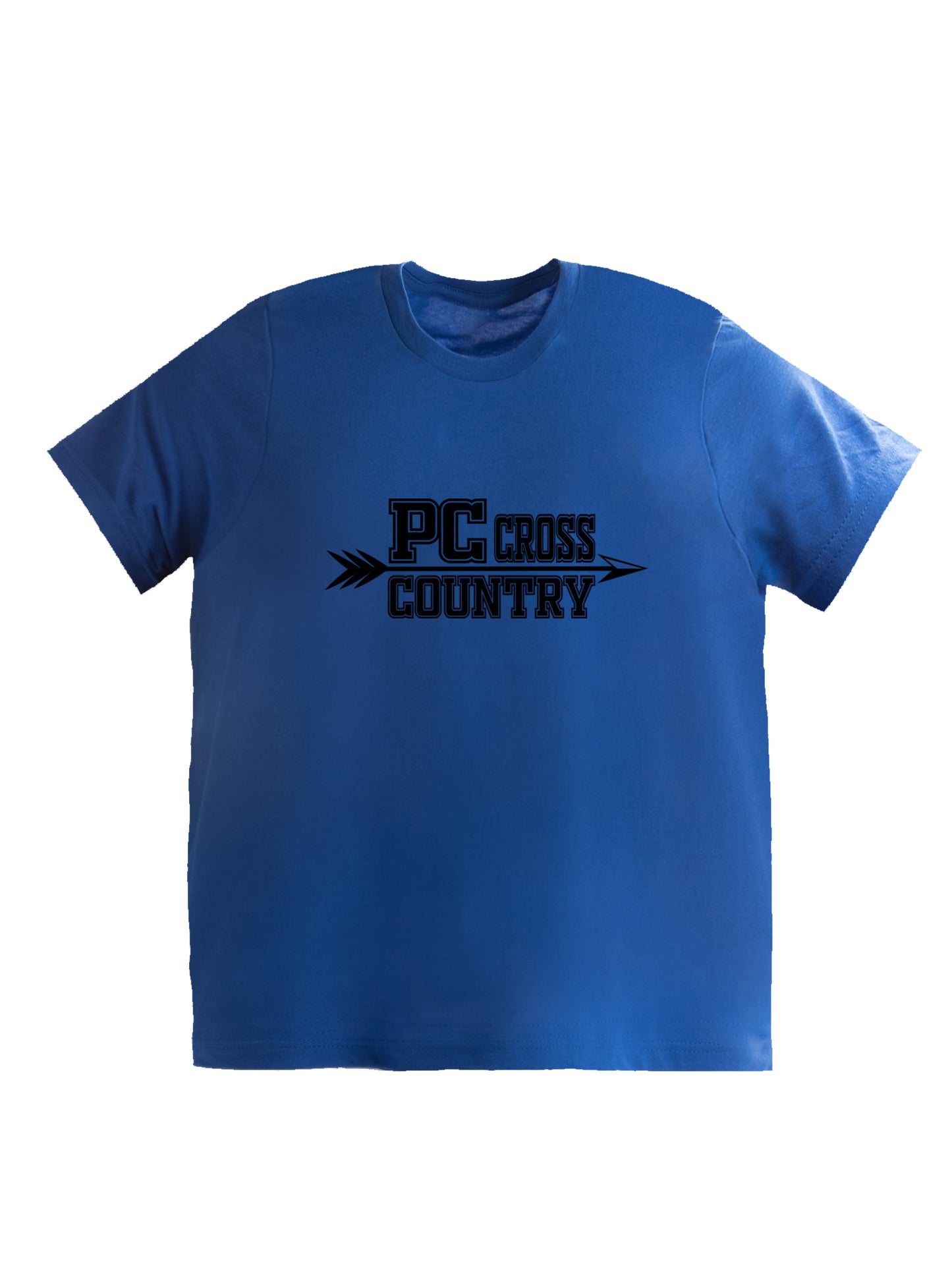 Polk County Cross Country Black Logo Short Sleeve T-shirt