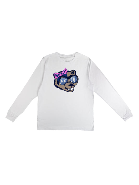 POLK Cheerleading Mascot Long Sleeve T-shirt