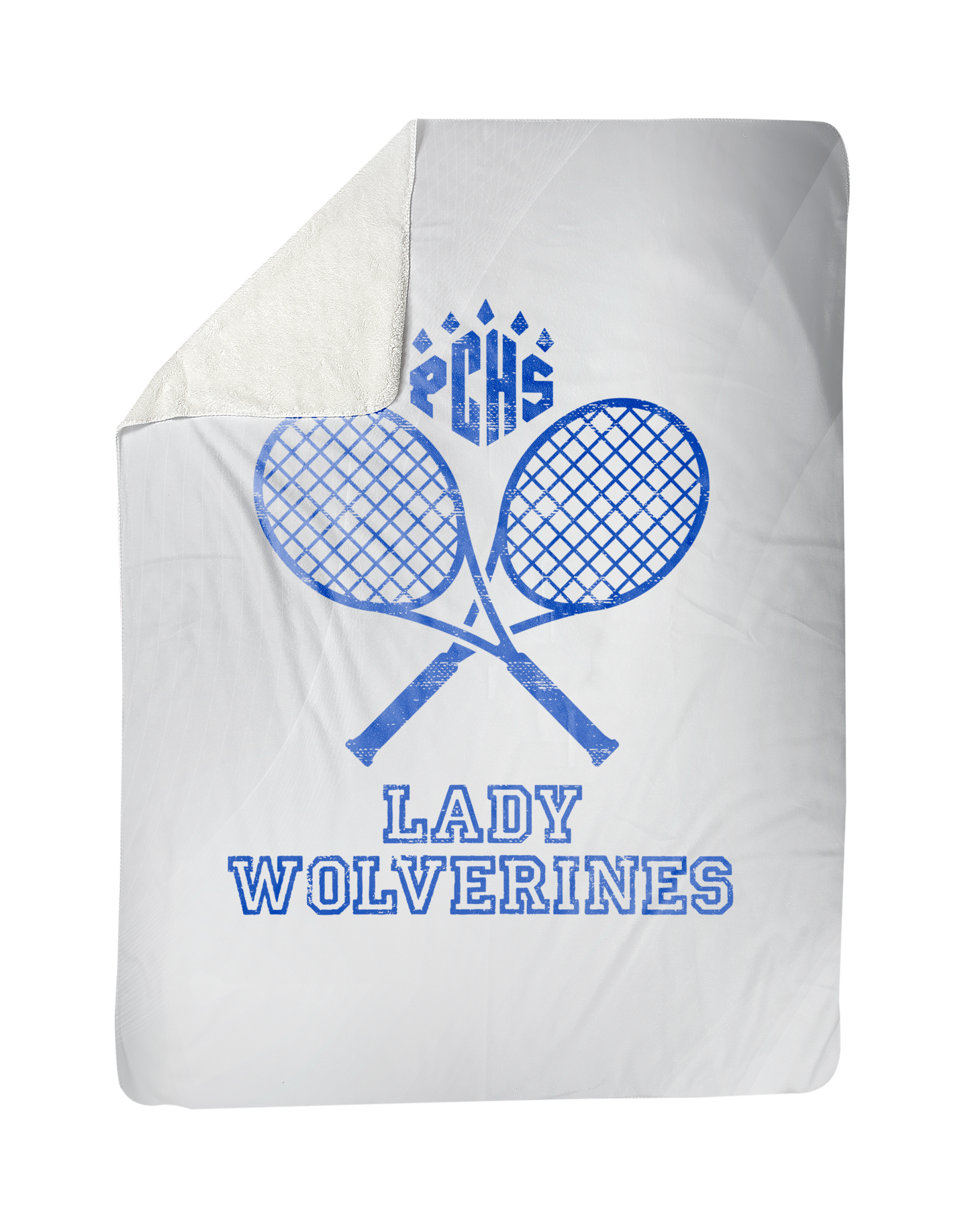 PCHS Women's Tennis 60"x80" Sherpa Fleece Blanket