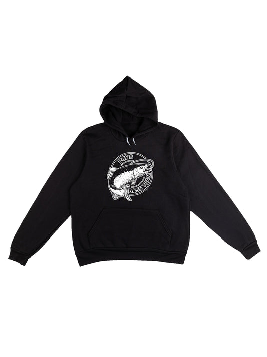 PCHS Bass Team Logo Design Fleece Pullover Hoodie