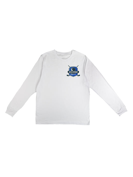 Wolverine Women's Golf Shield Logo Long Sleeve T-shirt