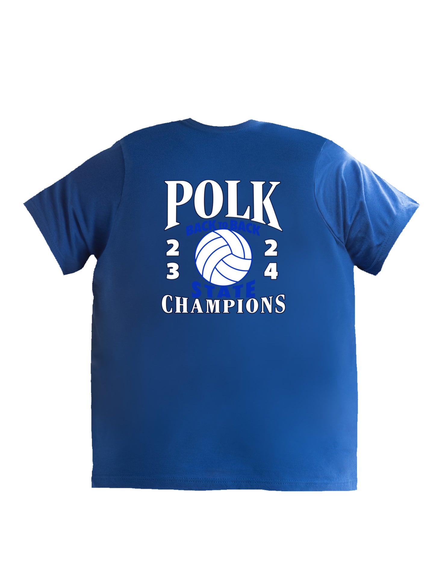 PCHS Volleyball B2B Champs Front & Back Short Sleeve T-shirt