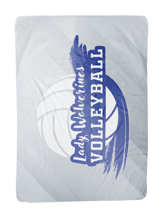 Polk County Volleyball 60"x80" Sherpa Fleece Blanket