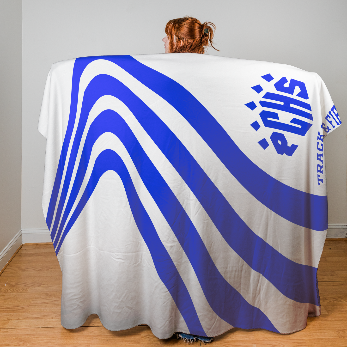 PCHS Track & Field 60"x80" Sherpa Fleece Blanket