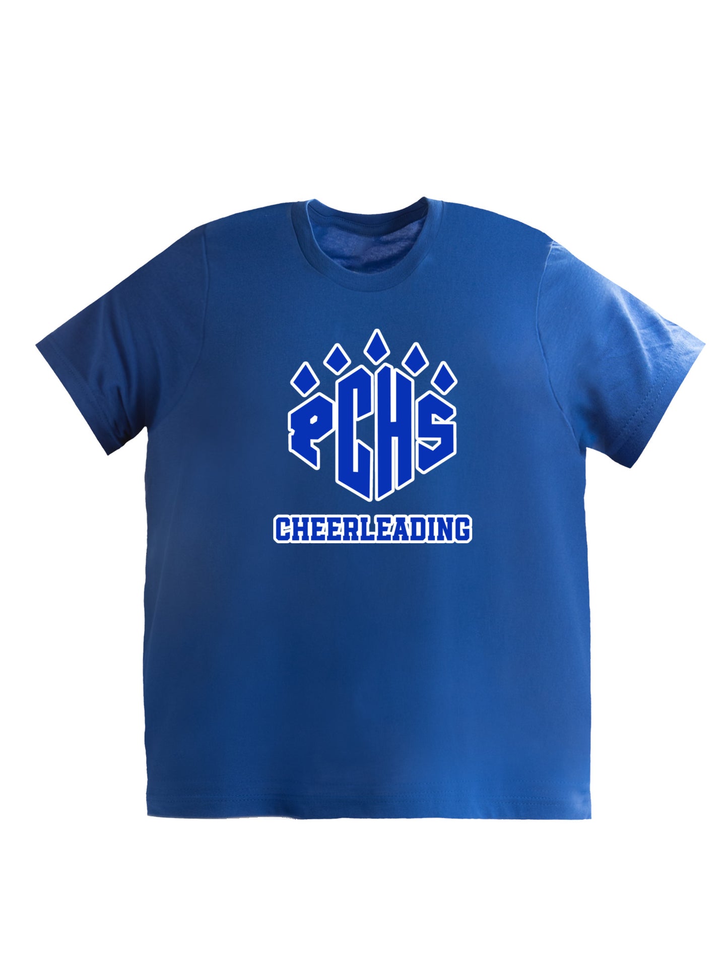 PCHS Cheerleading Paw Logo Short Sleeve T-shirt