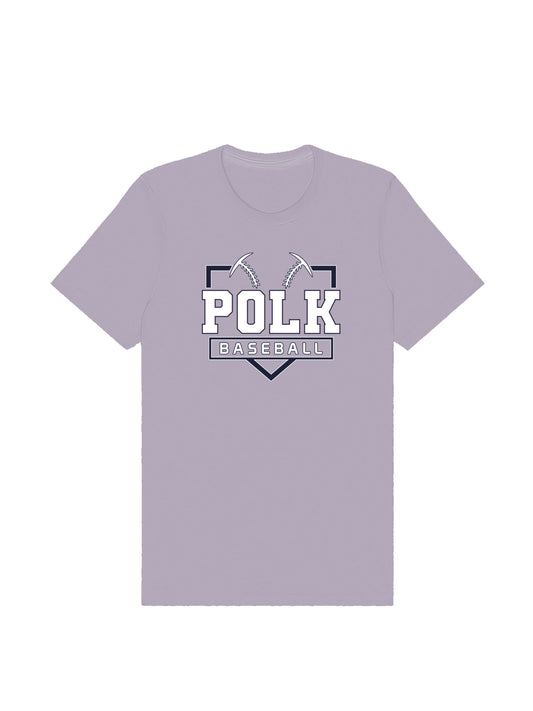 POLK Baseball Logo Short Sleeve T-shirt
