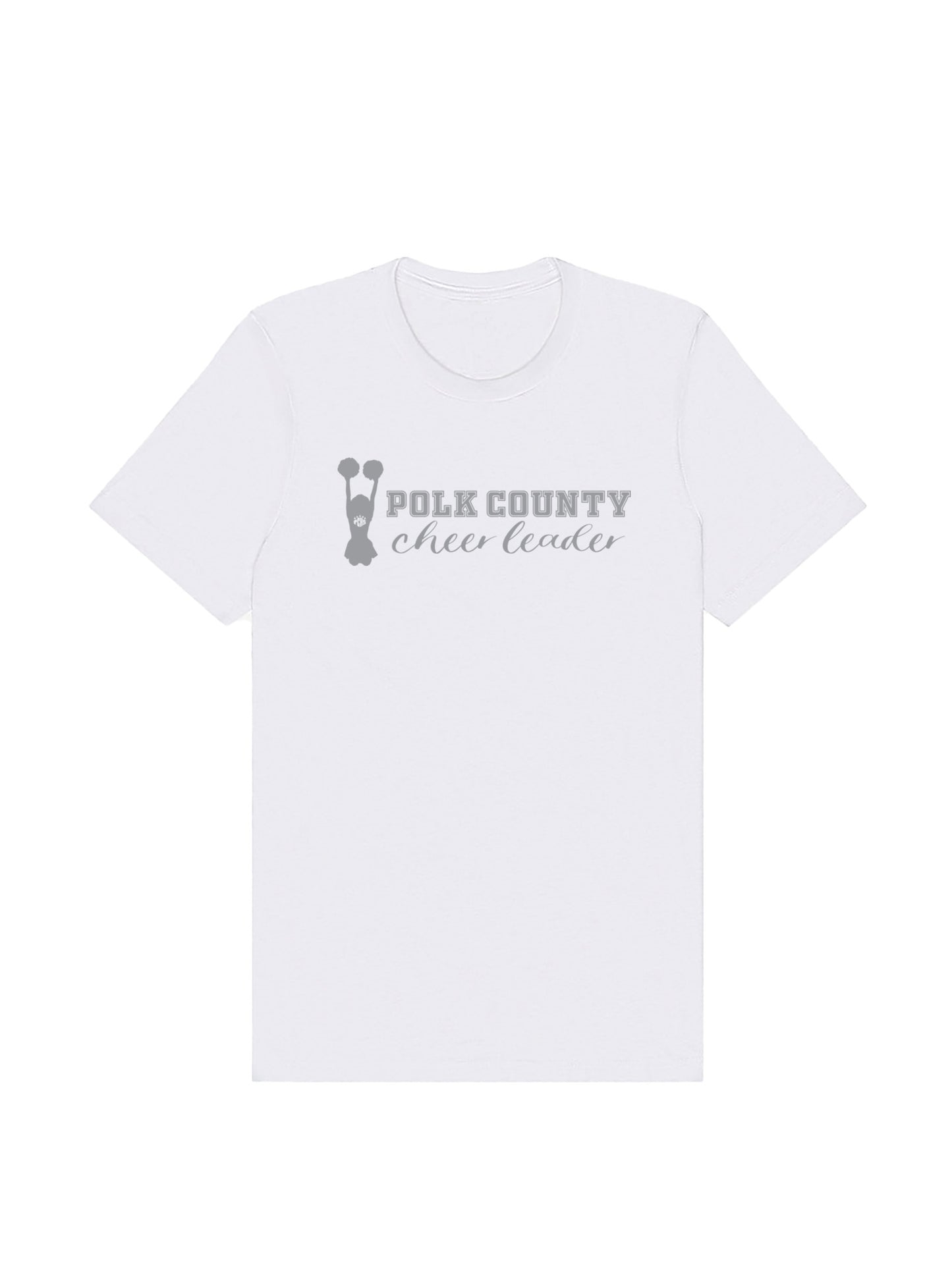 PCHS Cheerleading "Polk County Cheerleader" Short Sleeve T-shirt