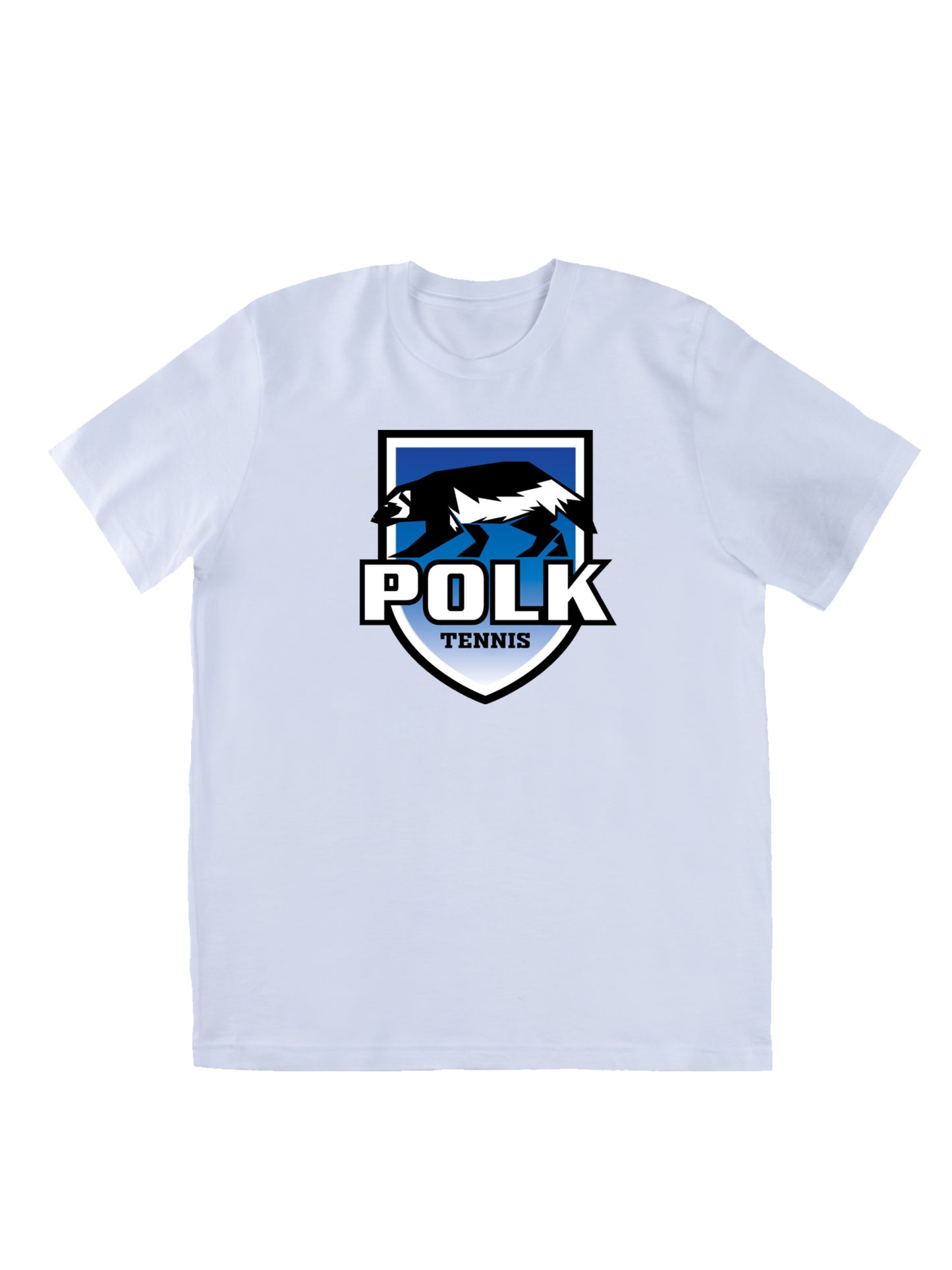 Polk County Wolverines Tennis Short Sleeve T-shirt