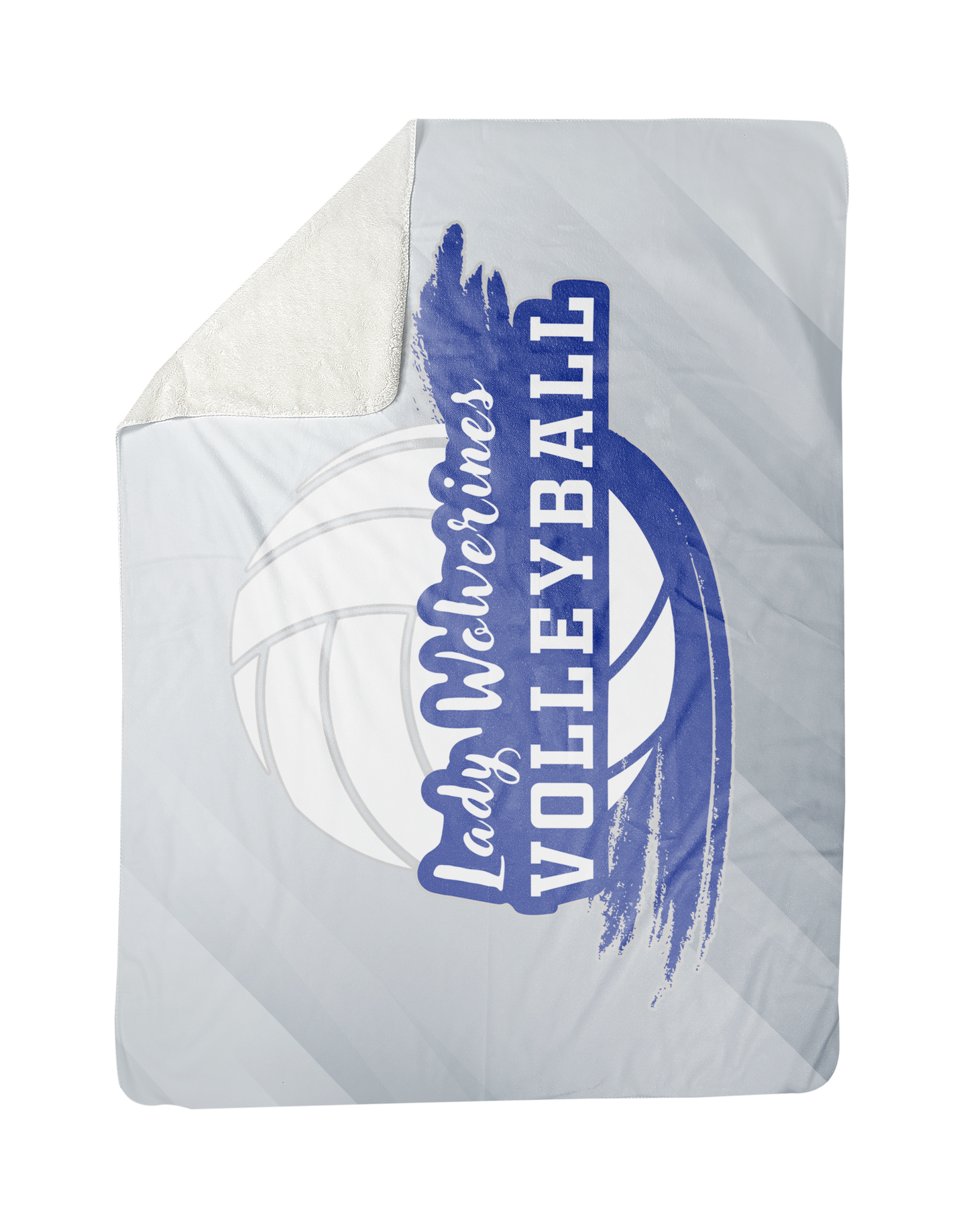 Polk County Volleyball 60"x80" Sherpa Fleece Blanket