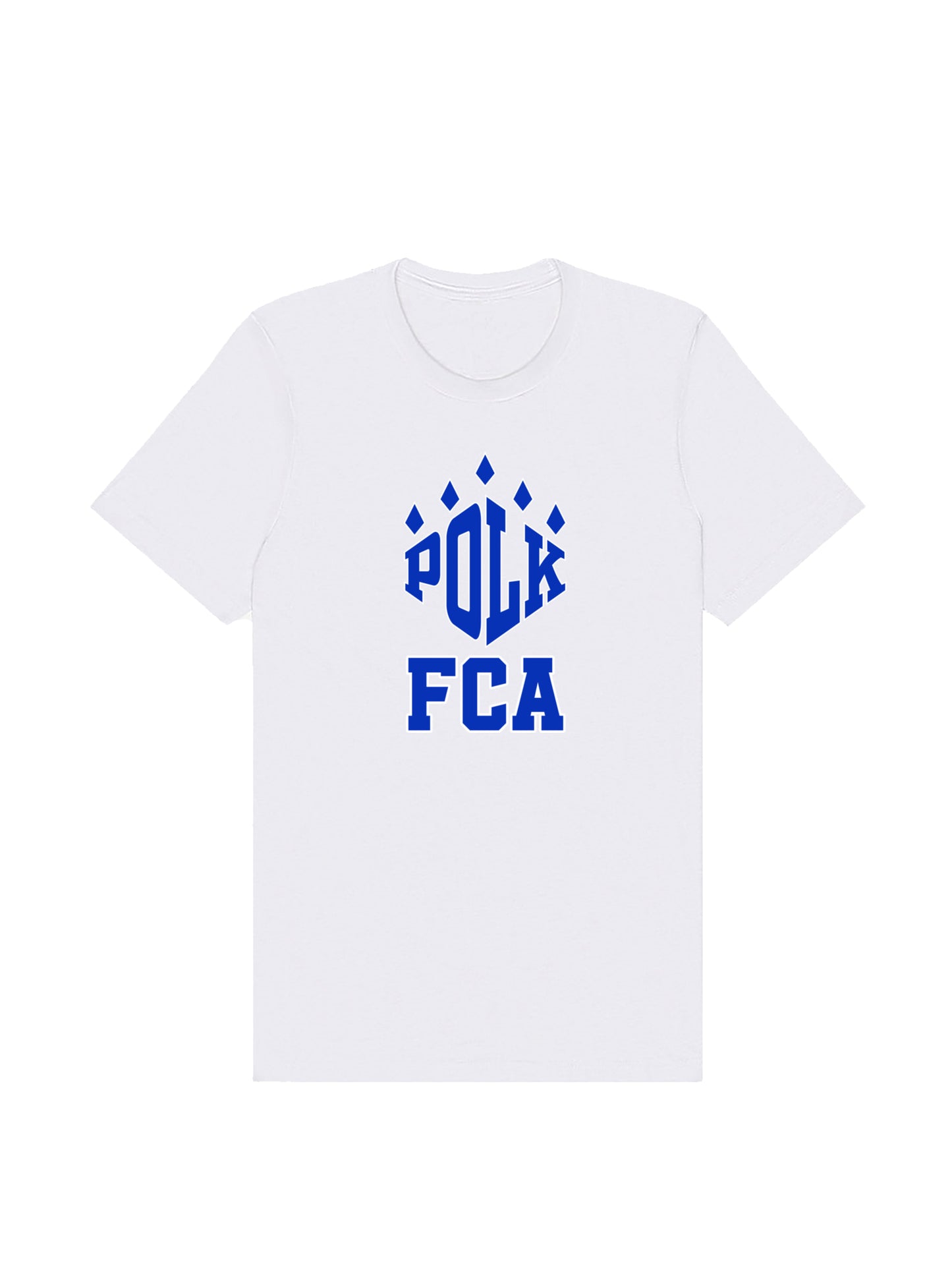 Polk FCA Paw Logo Design Short Sleeve T-shirt