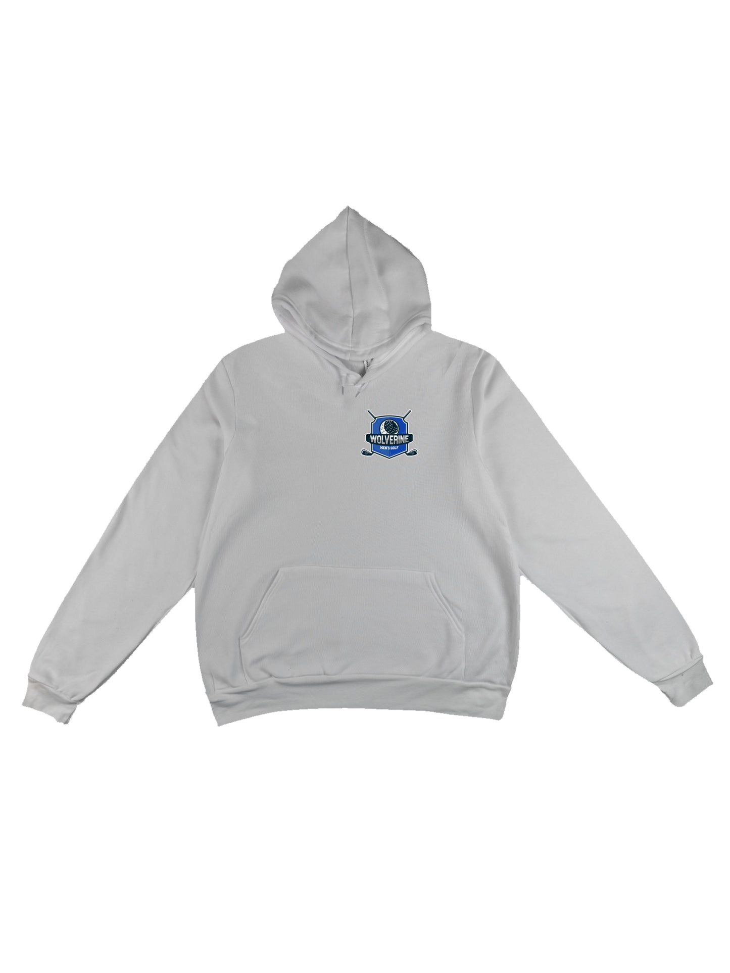 Wolverine Men's Golf Shield Logo Fleece Pullover Hoodie