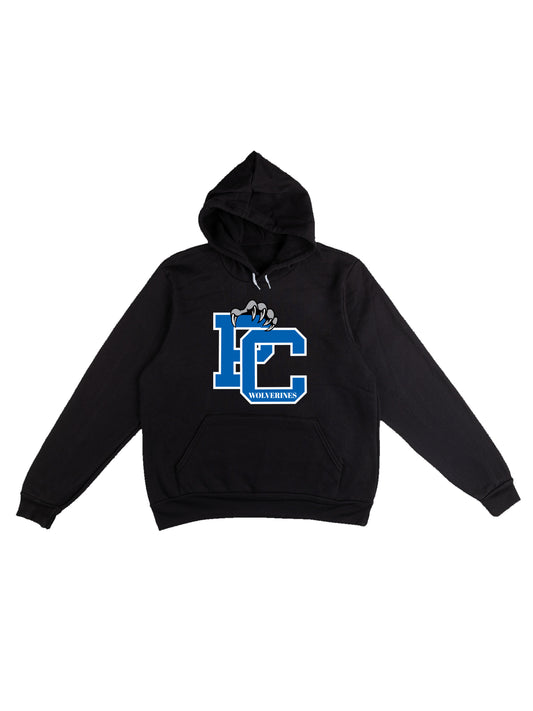 Polk County Schools "PC Wolverines" Fleece Pullover Hoodie