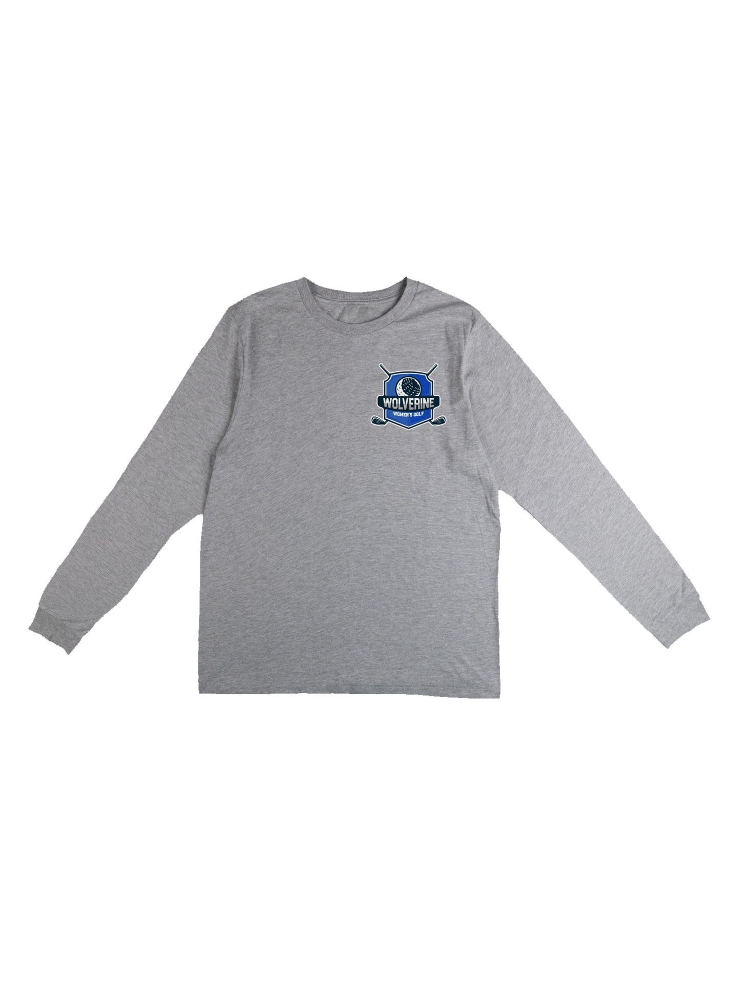 Wolverine Women's Golf Shield Logo Long Sleeve T-shirt