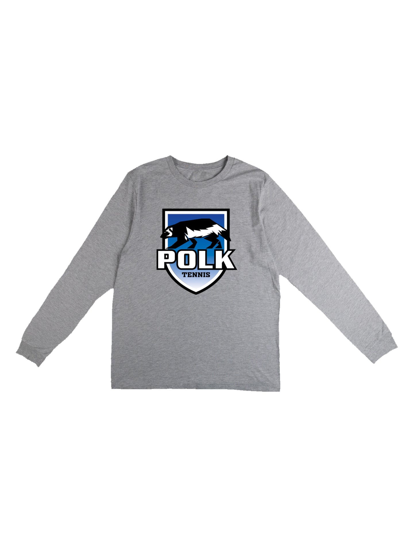 Polk County Wolverines Tennis Long Sleeve T-shirt