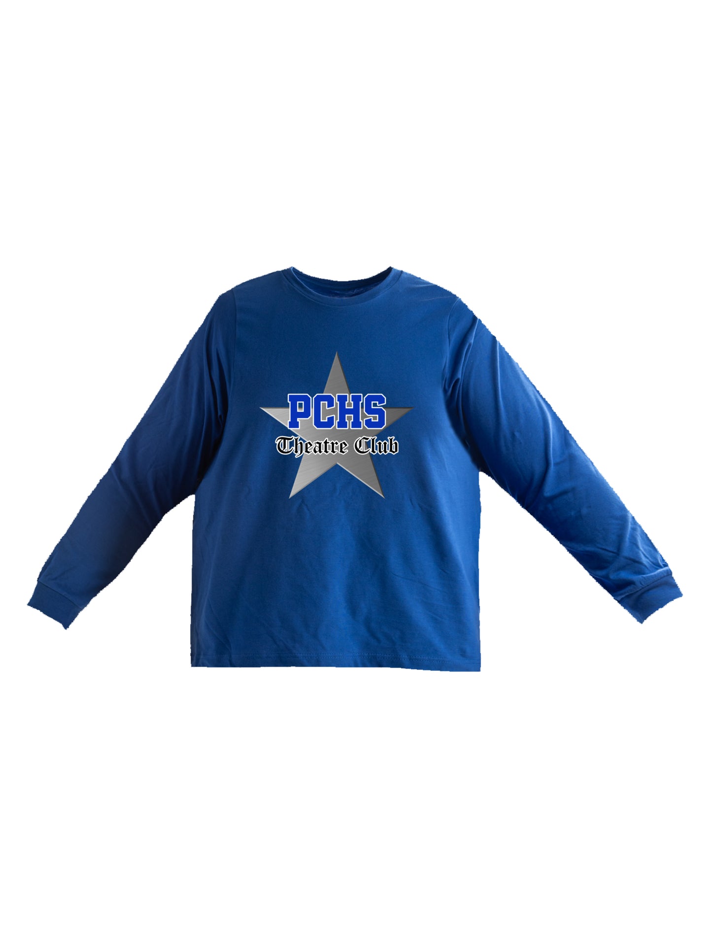 PCHS Theatre Club Star Logo Long Sleeve T-shirt