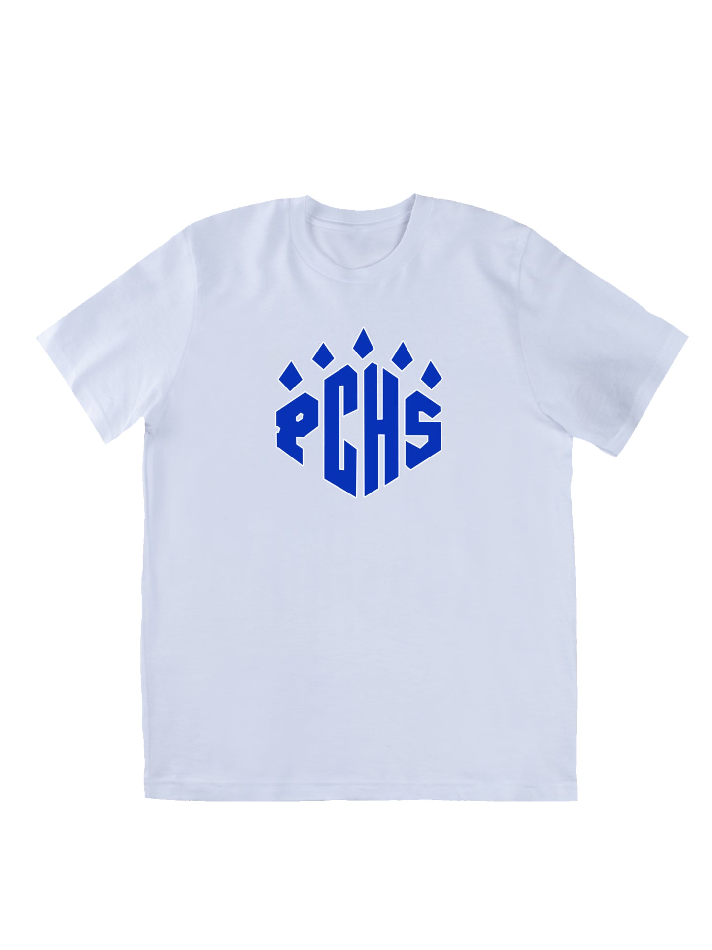 PCHS Paw Logo in Blue Short Sleeve T-shirt