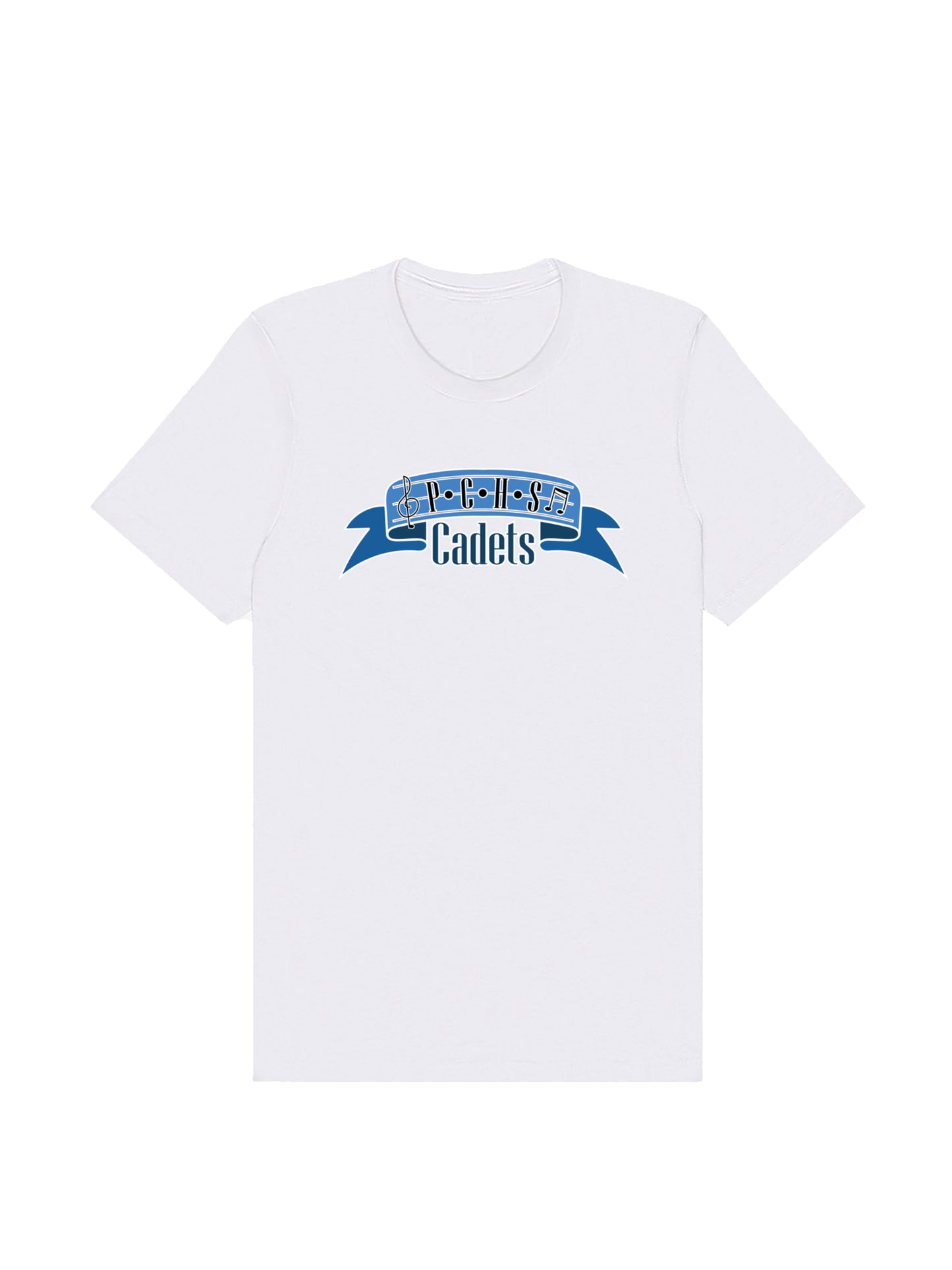 PCHS Cadets Ribbon Design Short Sleeve T-shirt