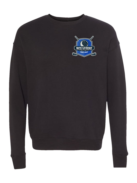 Wolverine Men's Golf Shield Logo Fleece Sweatshirt