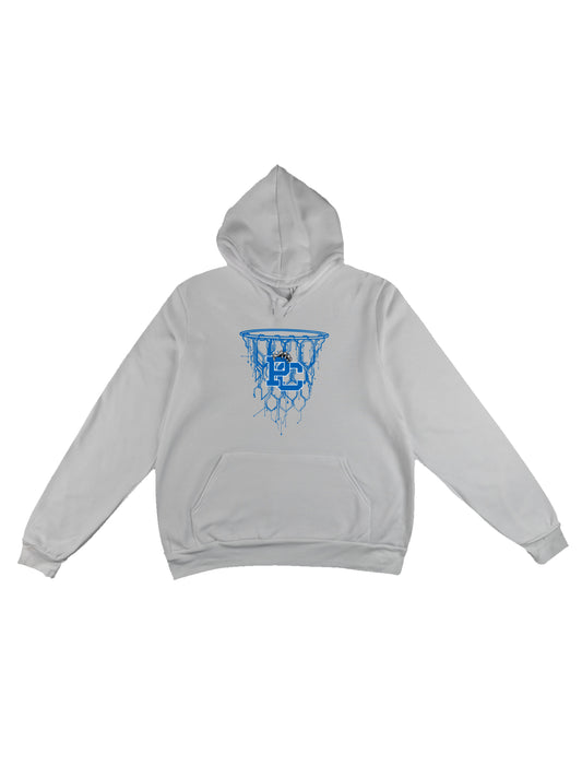 Polk County Schools Basketball PC Circuit Net in Blue Fleece Pullover Hoodie