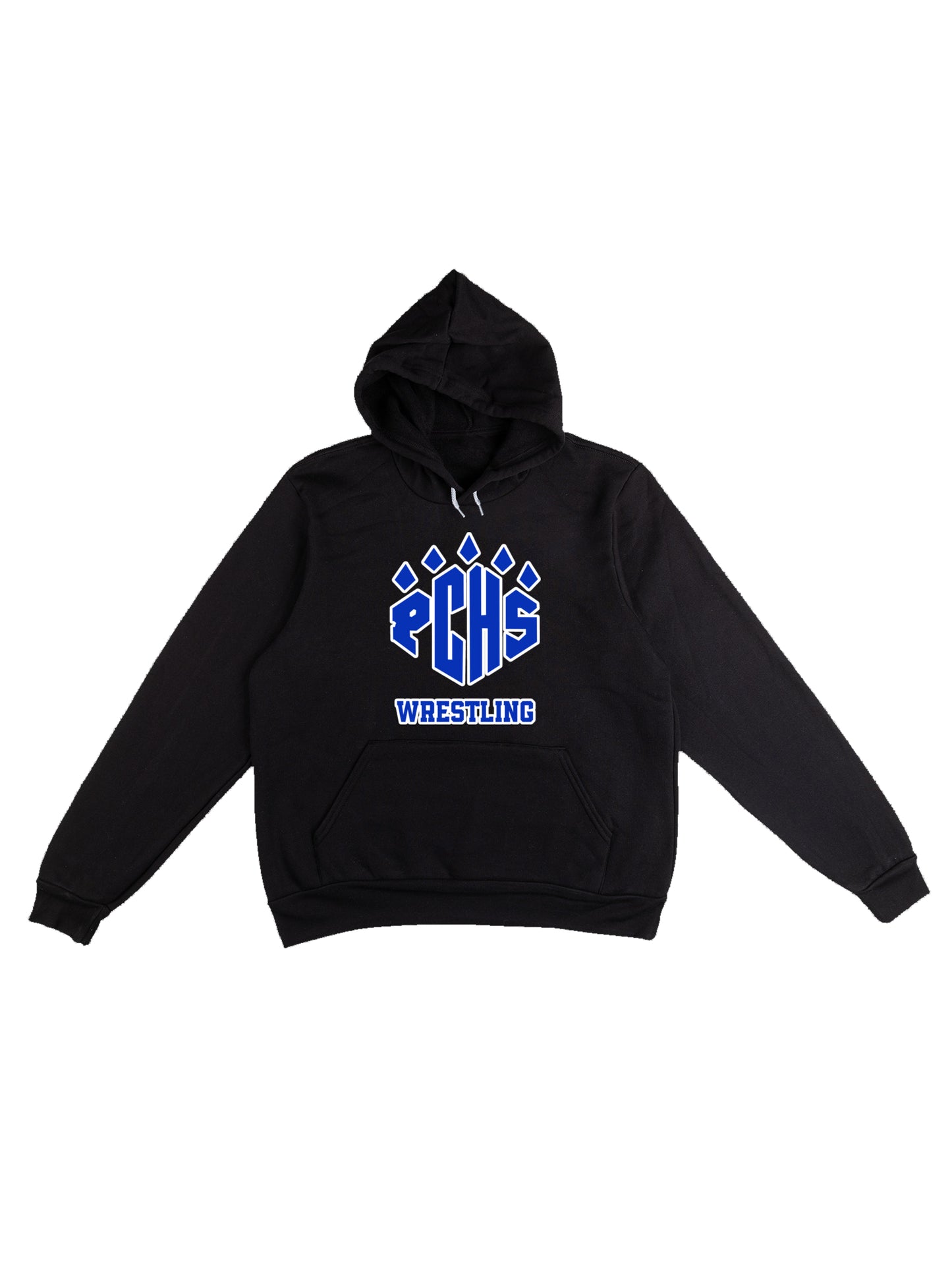 PCHS Wrestling Paw Logo Fleece Pullover Hoodie