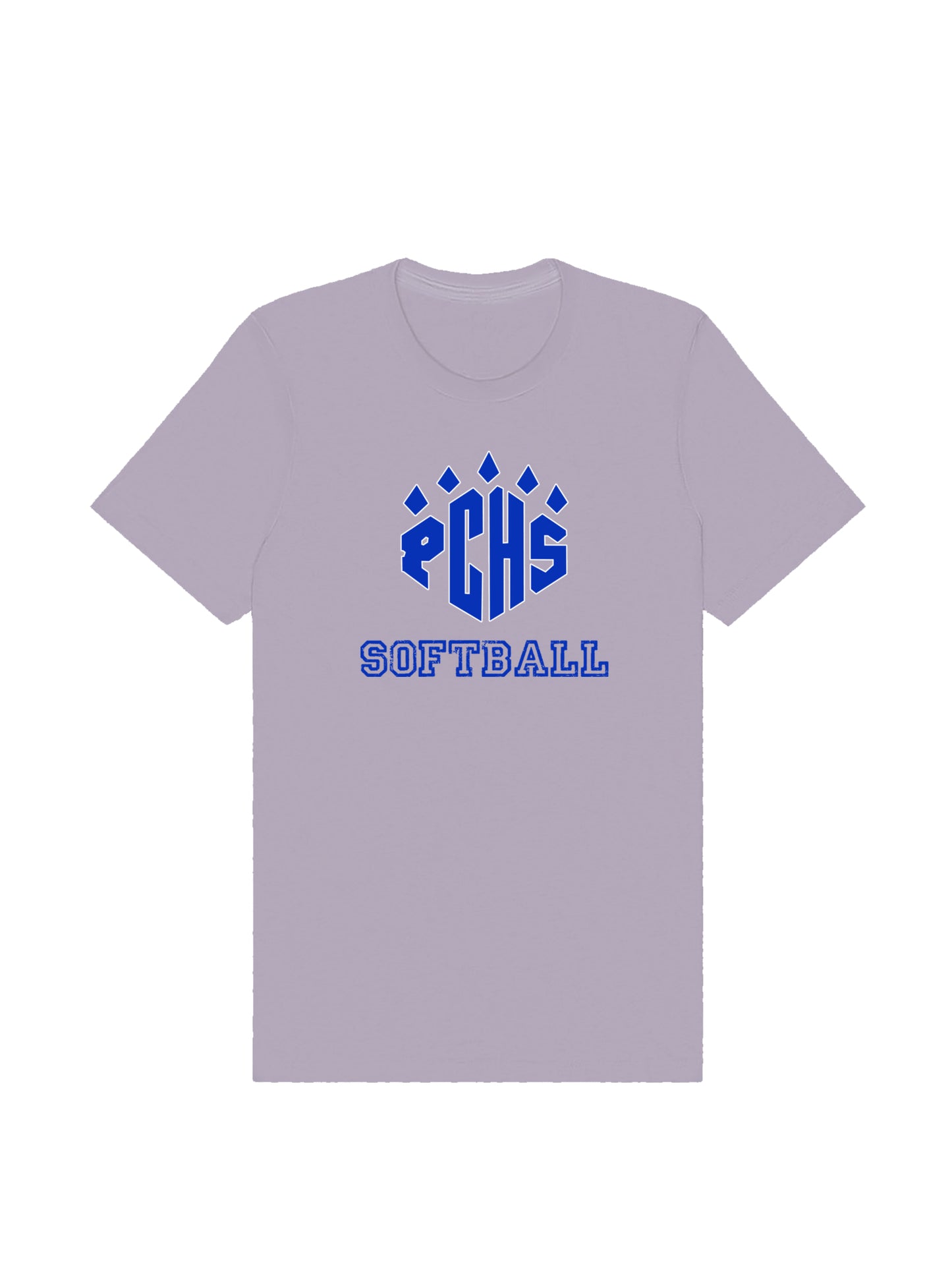 PCHS Softball Paw Logo Short Sleeve T-shirt