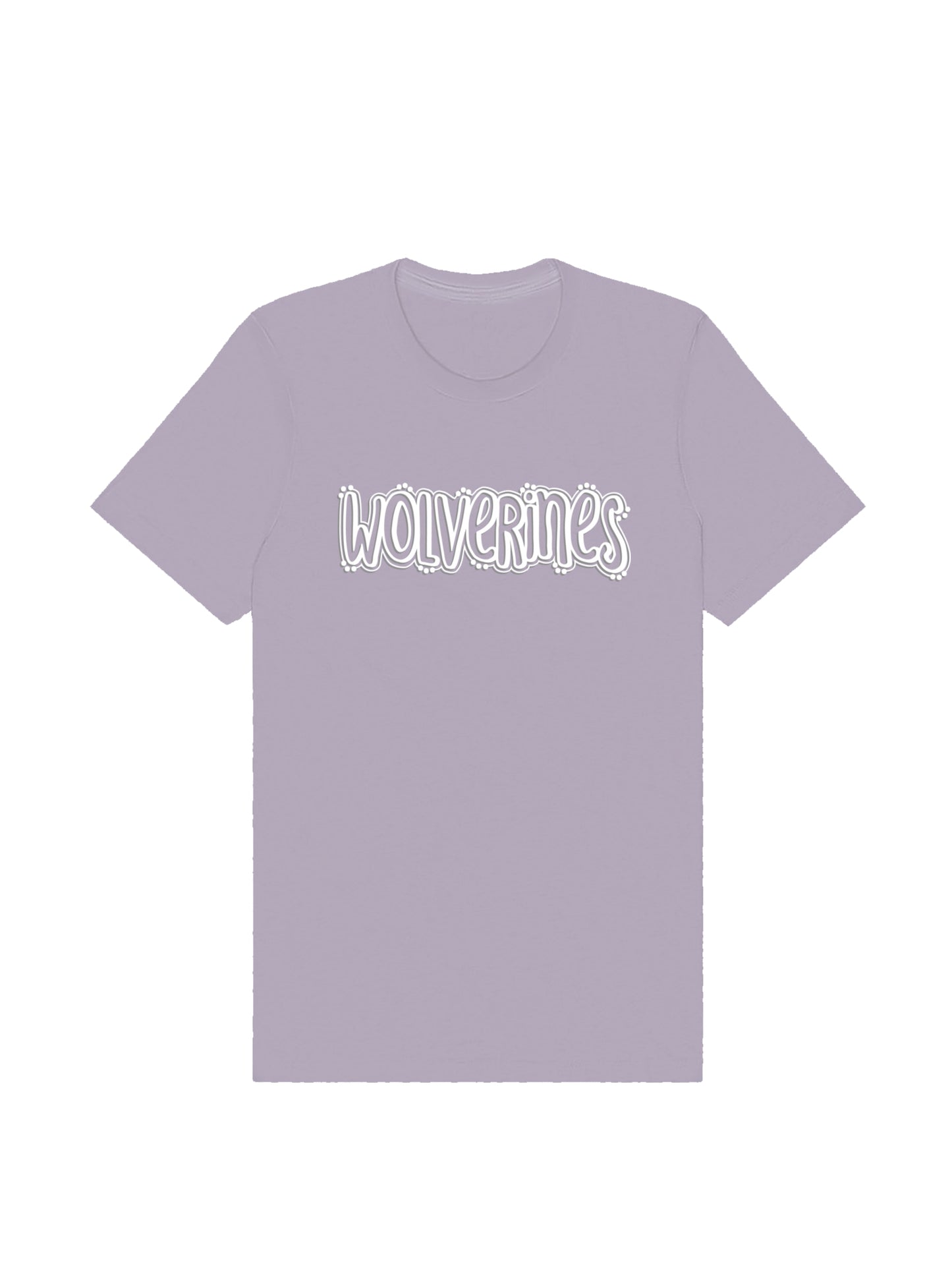 Wolverine Logotype Design Short Sleeve T-shirt