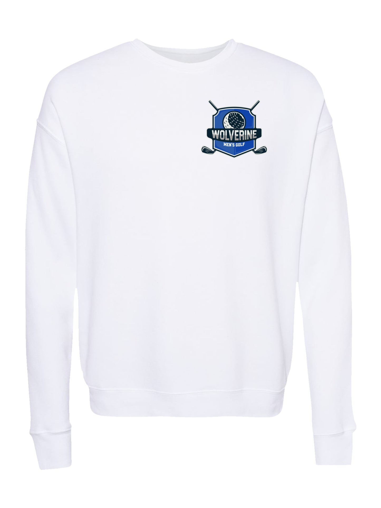 Wolverine Men's Golf Shield Logo Fleece Sweatshirt