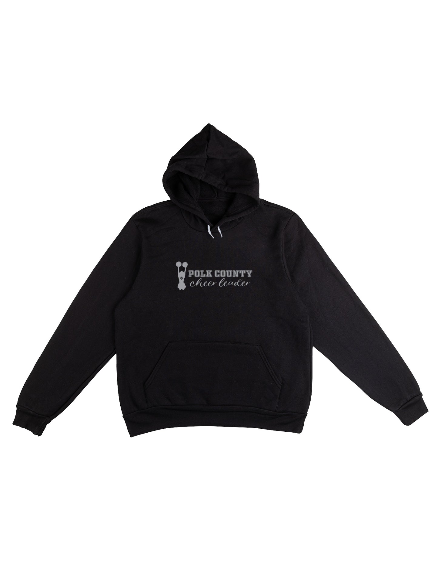 PCHS Cheerleading "Polk County Cheerleader" Fleece Pullover Hoodie