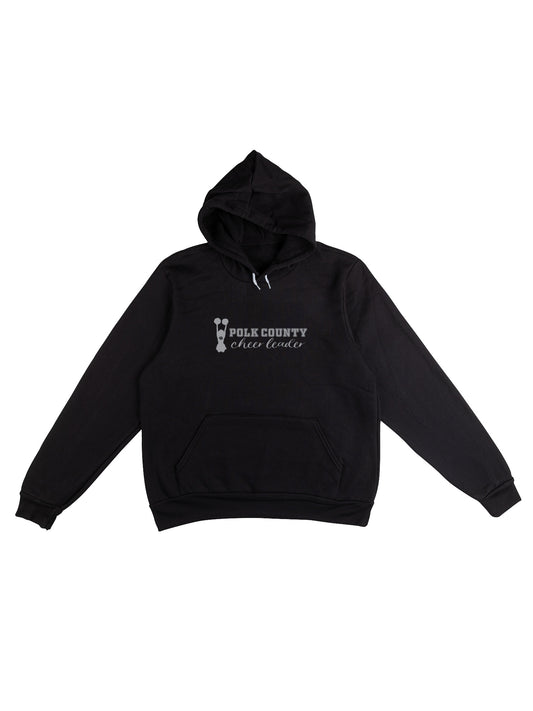 PCHS Cheerleading "Polk County Cheerleader" Fleece Pullover Hoodie