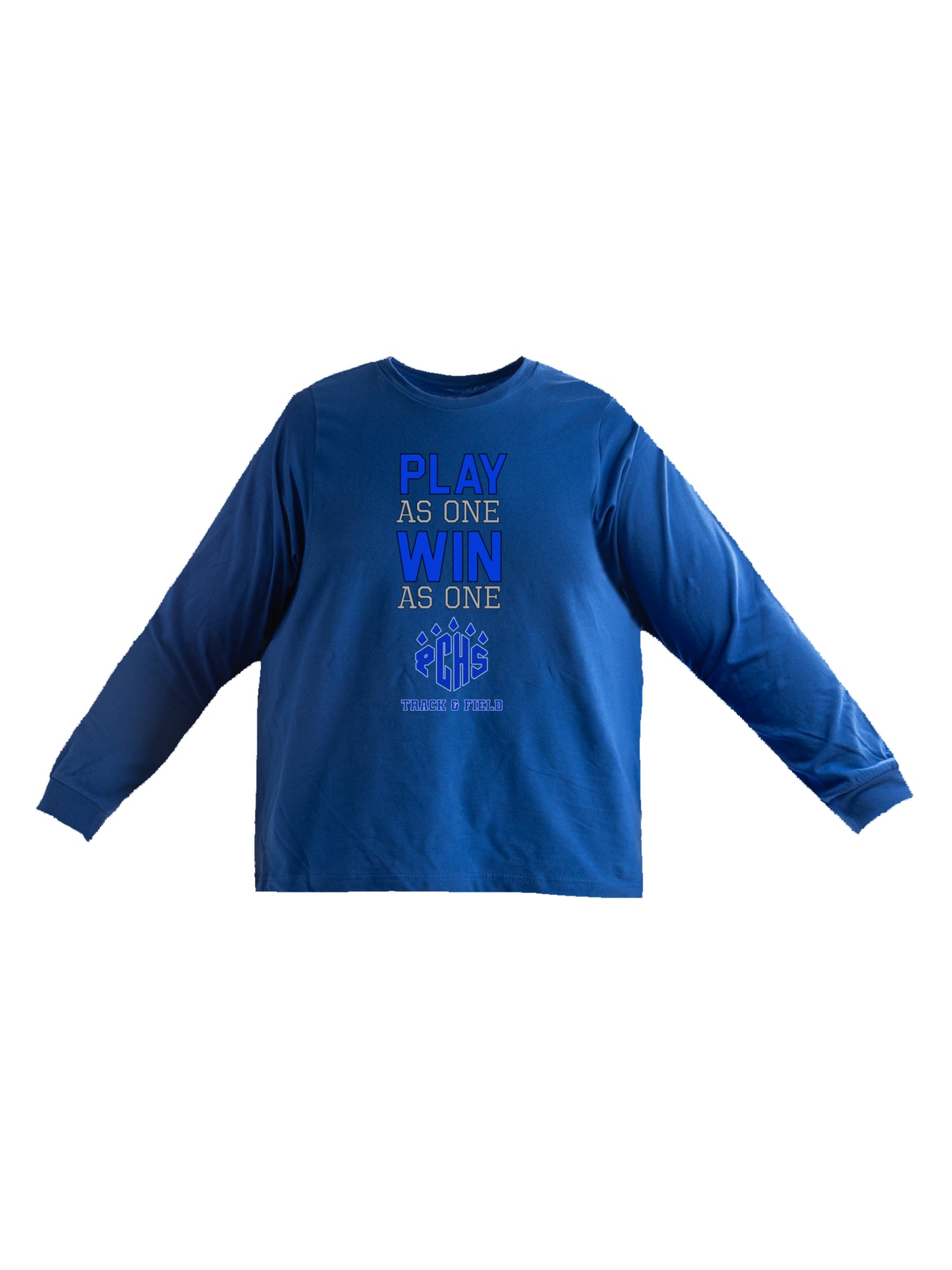 PCHS Track & Field Play As One Long Sleeve T-shirt