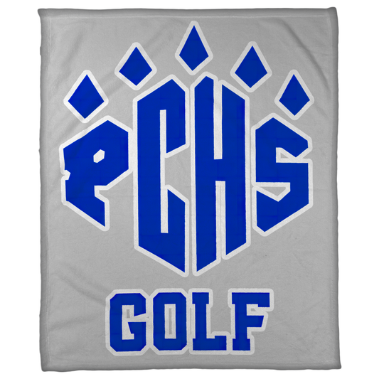 PCHS Golf Paw Logo 50"x60" Fleece Blanket