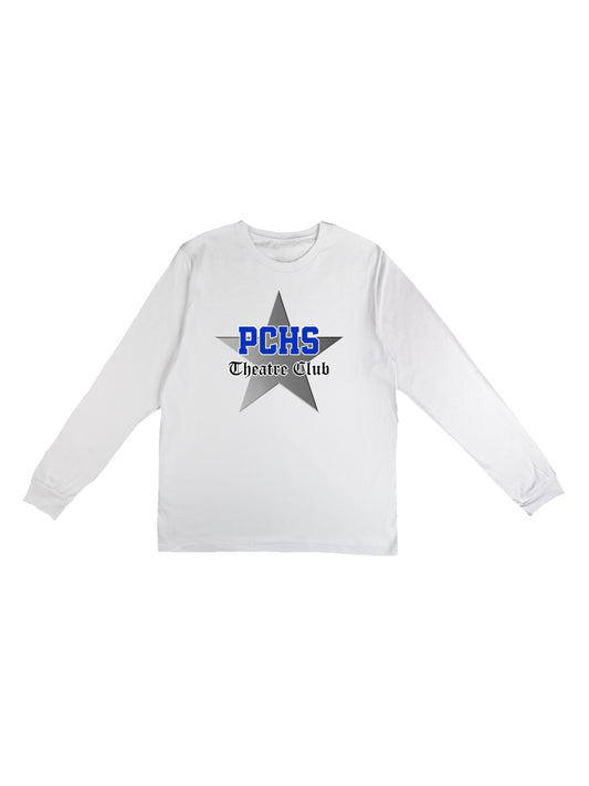 PCHS Theatre Club Star Logo Long Sleeve T-shirt