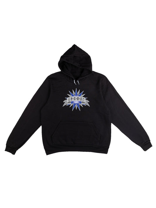PCHS Cadets Starburst Design Fleece Pullover Hoodie