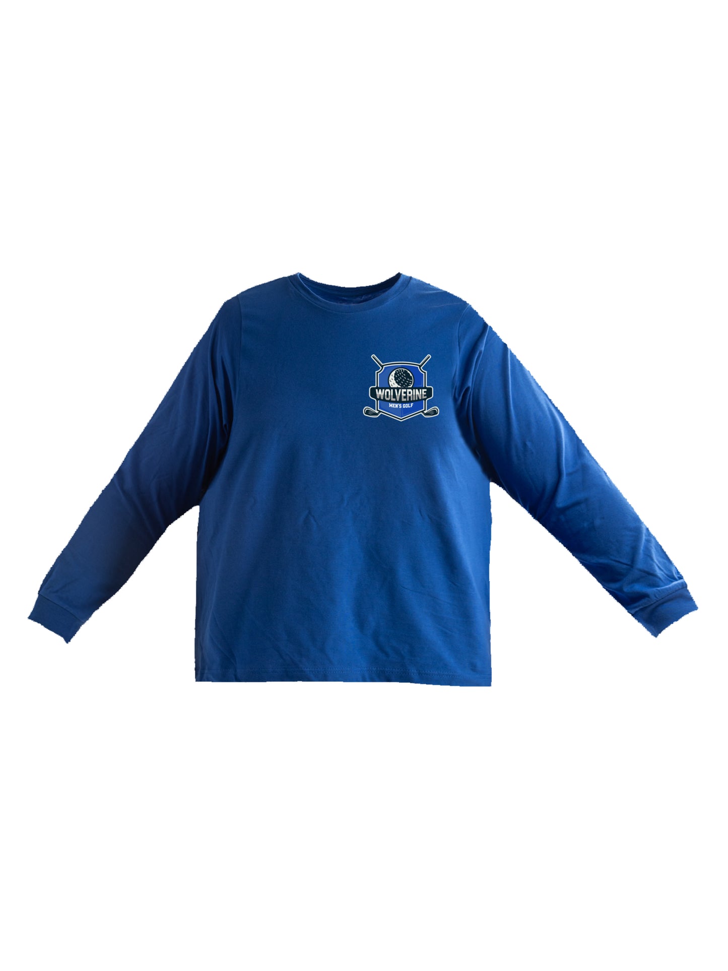 Wolverine Men's Golf Shield Logo Long Sleeve T-shirt