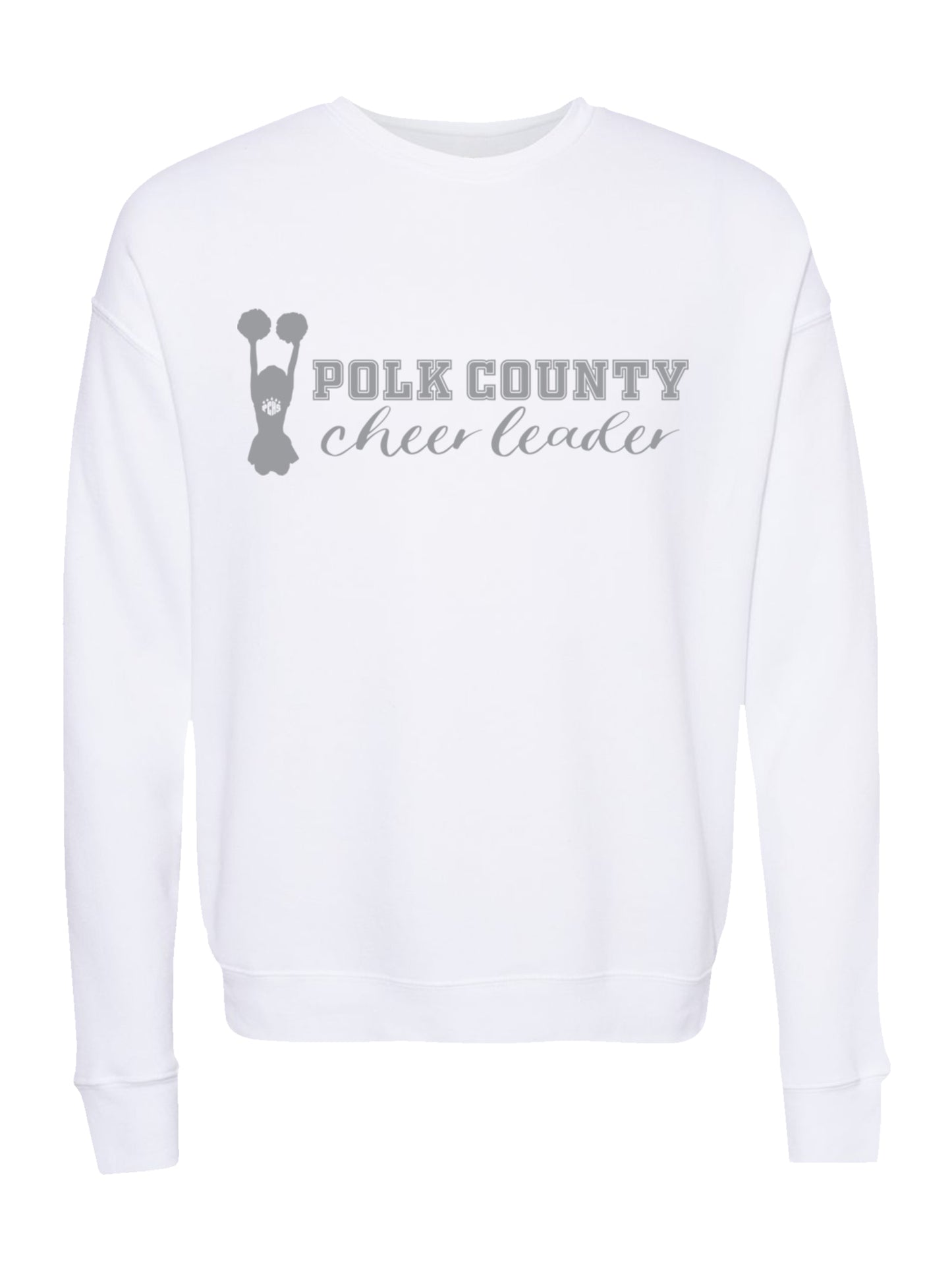 PCHS Cheerleading "Polk County Cheerleader" Fleece Sweatshirt