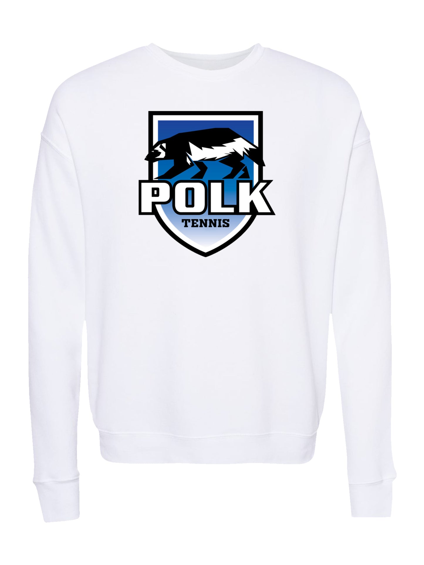Polk County Wolverines Tennis Sweatshirt