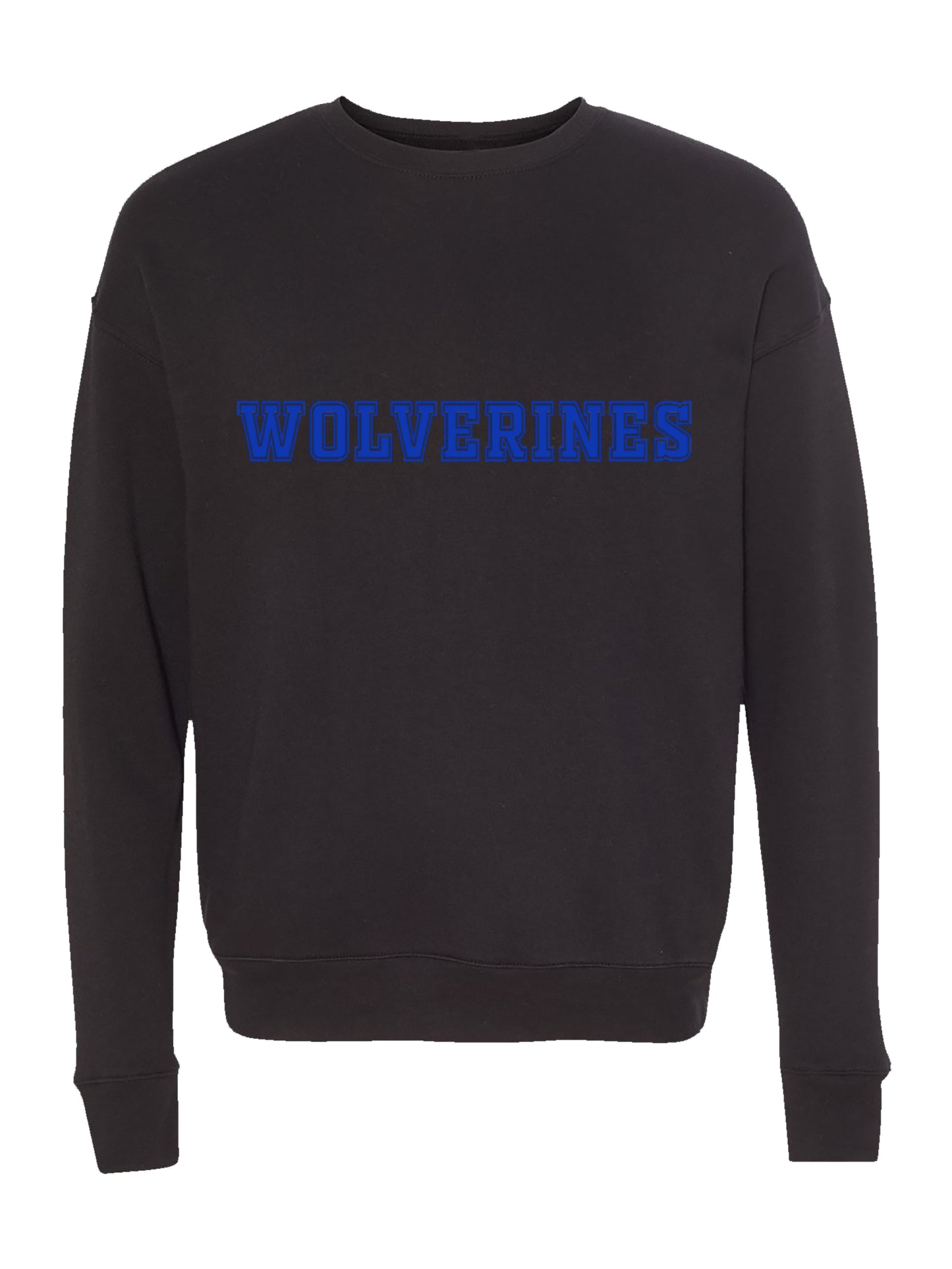 Polk County Wolverines Blue Logo Fleece Sweatshirt