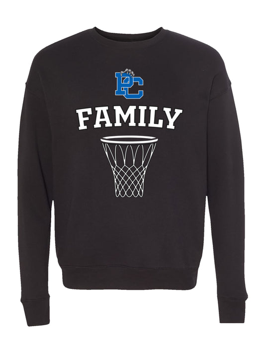 Polk County Family Basketball Net Fleece Sweatshirt