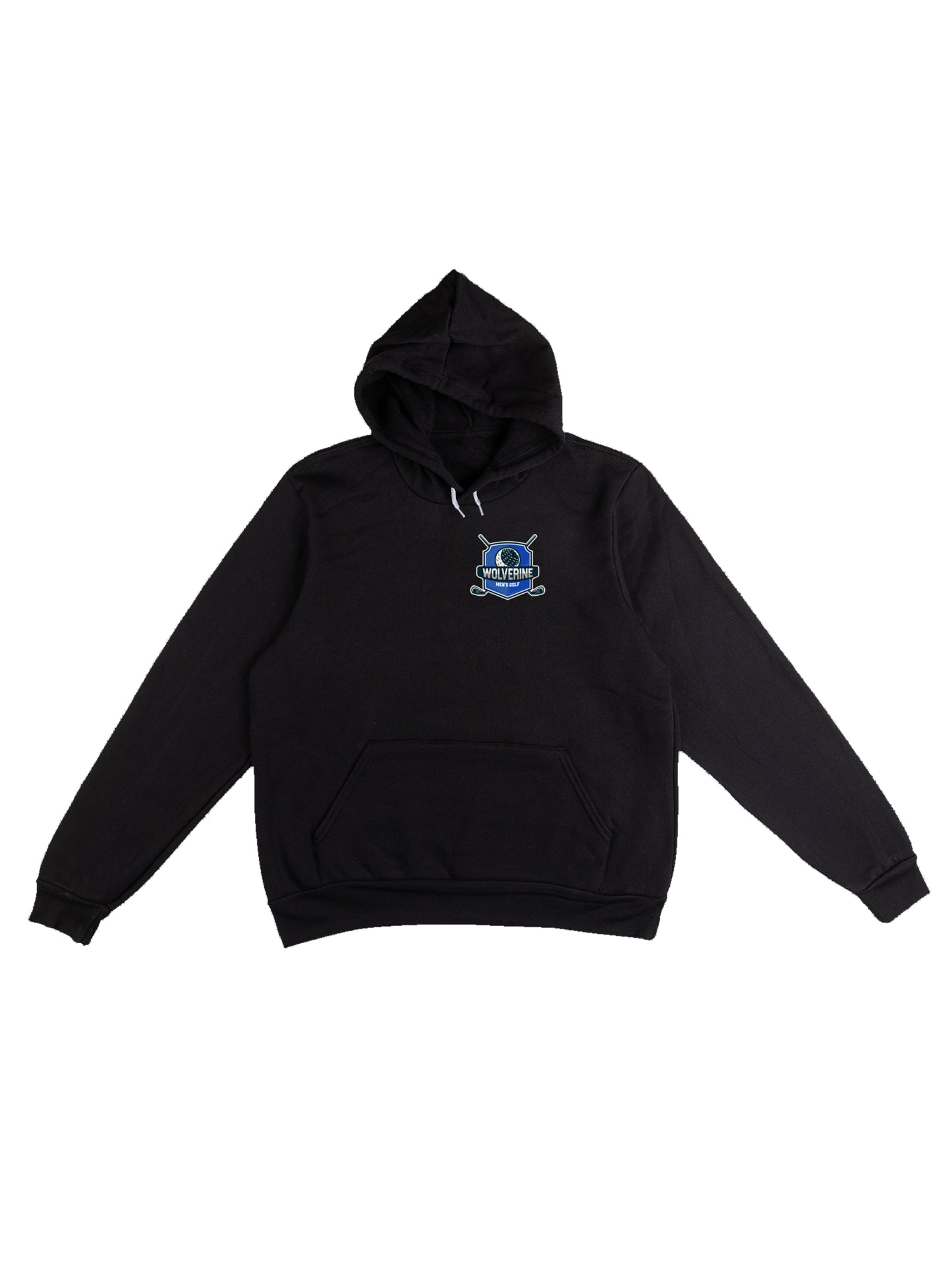 Wolverine Men's Golf Shield Logo Fleece Pullover Hoodie