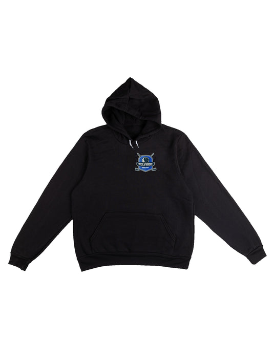 Wolverine Men's Golf Shield Logo Fleece Pullover Hoodie